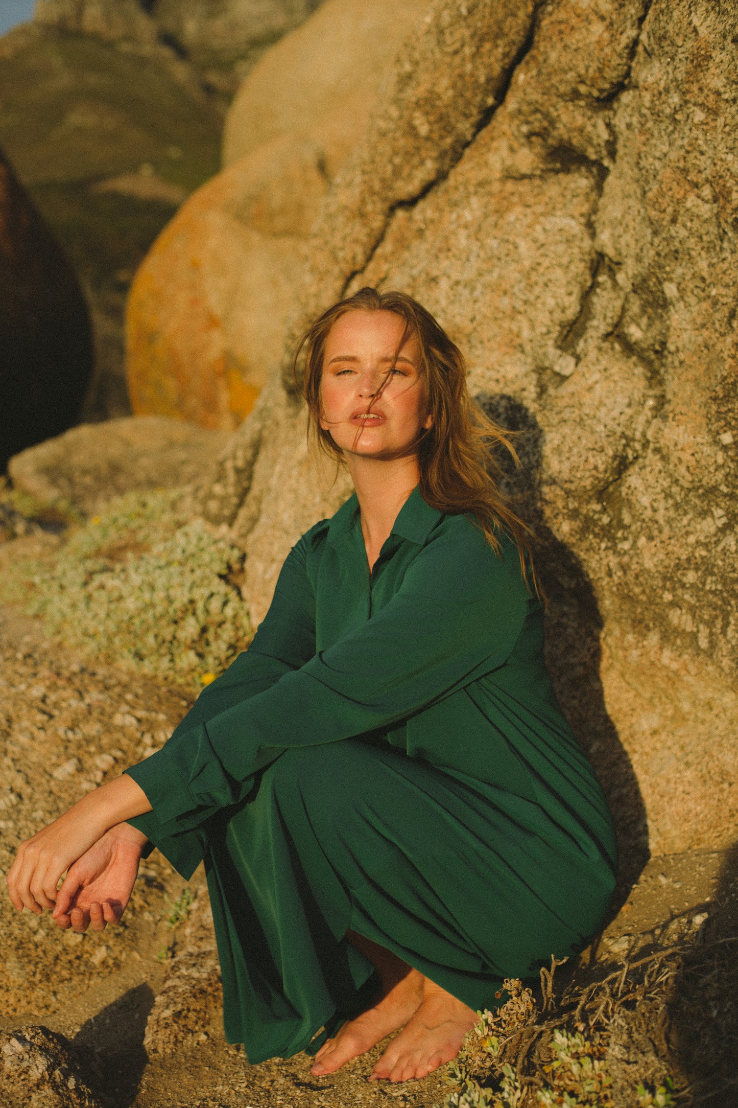 Emrald Shirt Dress