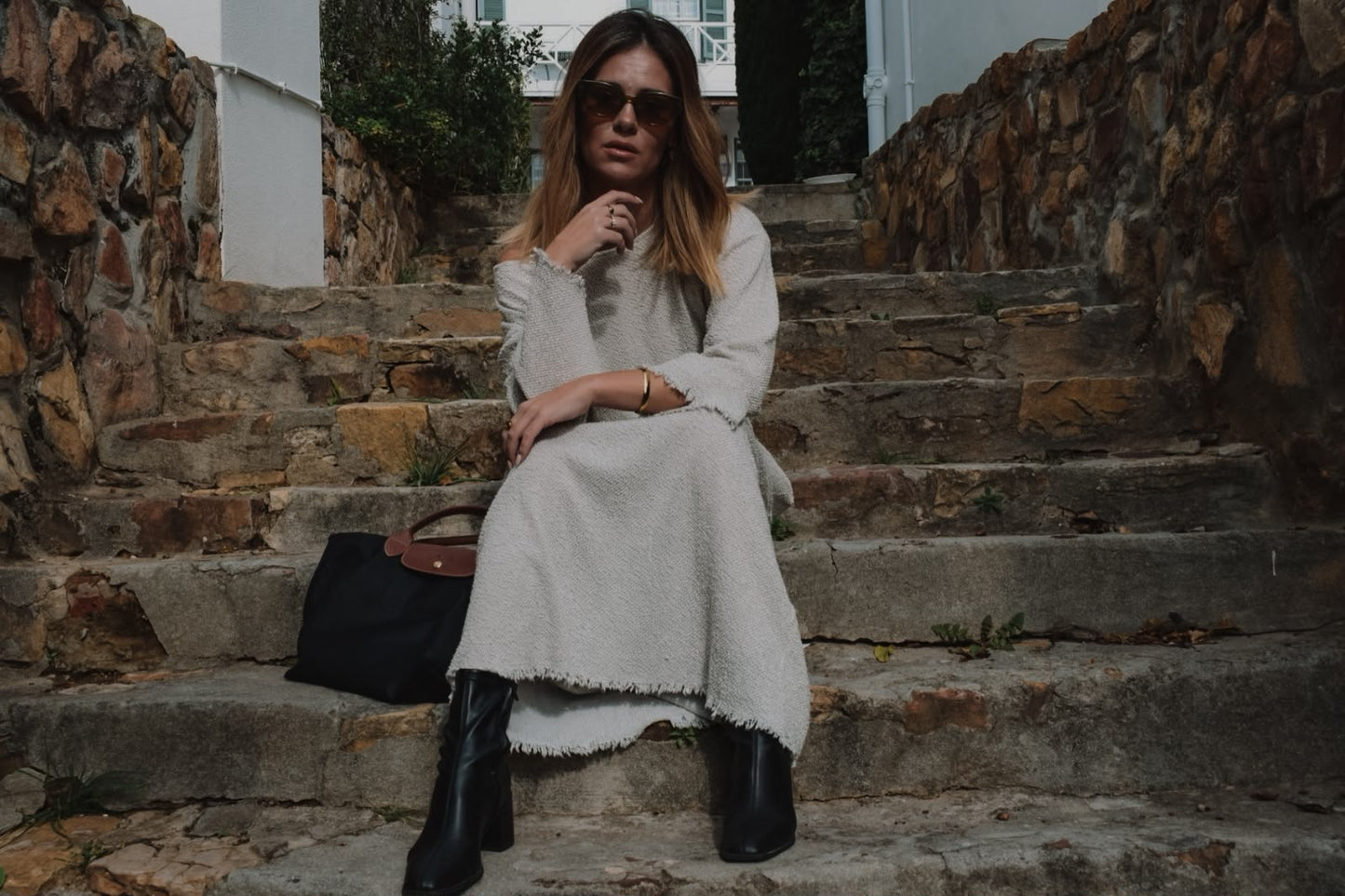 Slouch Knitted Dress